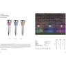 Светильник NOVOTECH SOLAR садовый на солнечных батареях с выключателем 357211 NV-357211